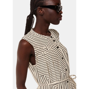 Whistles Angled Stripe Ilana Dress